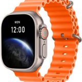 Z70 Ultra Smartwatch 49mm με AMOLED Οθόνη & Bluetooth (Πορτοκαλί)