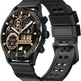 TKY-Y99 Smartwatch με AMOLED Οθόνη, Κλήσεις Bluetooth & Καρδιακούς Παλμούς (Μαύρο)
